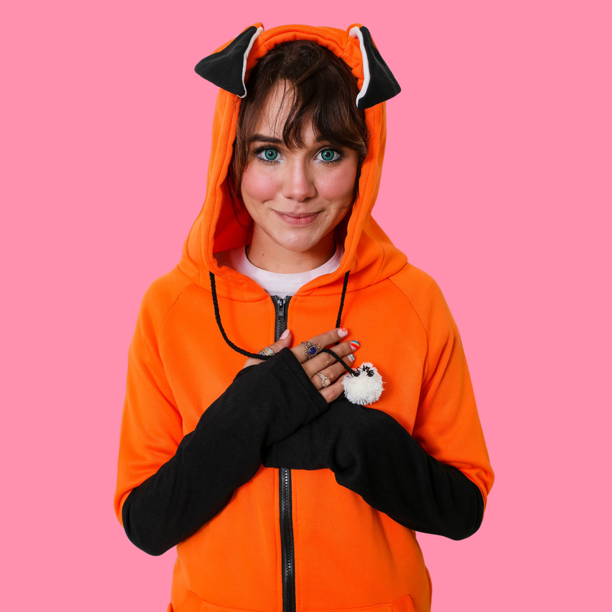 Fox jacket outlet with ears