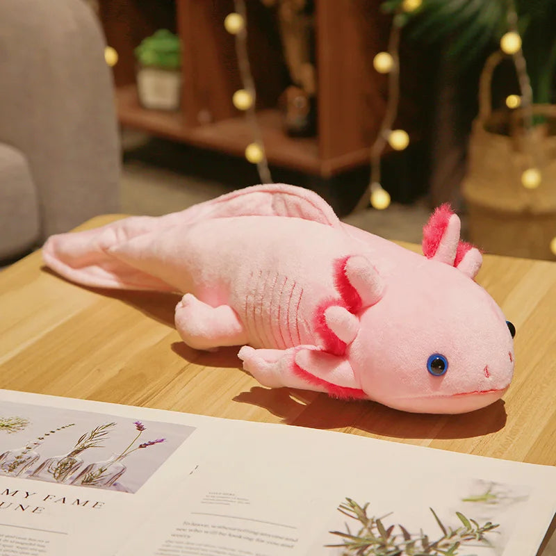 Fluffy Axolotl Plush