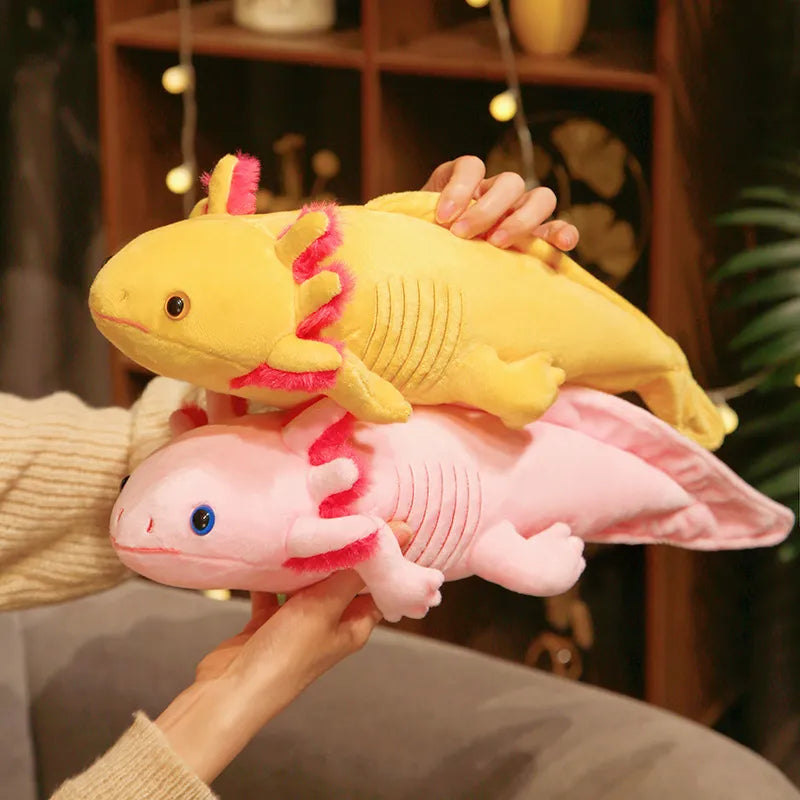 Fluffy Axolotl Plush